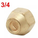 [TF34] TUERCA FLARE BRONCE 3/4"