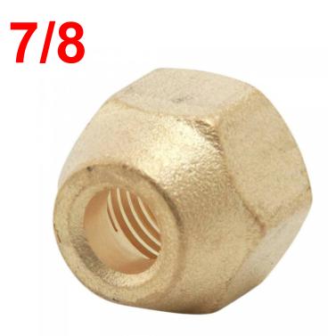 TUERCA FLARE BRONCE 7/8"