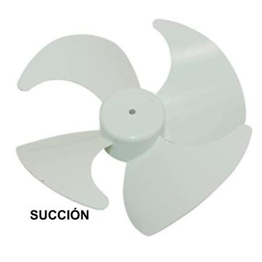 ASPA PLASTICA MOTOR DIFUSOR 4" SUCCION