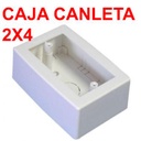 [CPCANA2X4] CAJA PLASTICA PARA CANALETA 2X4