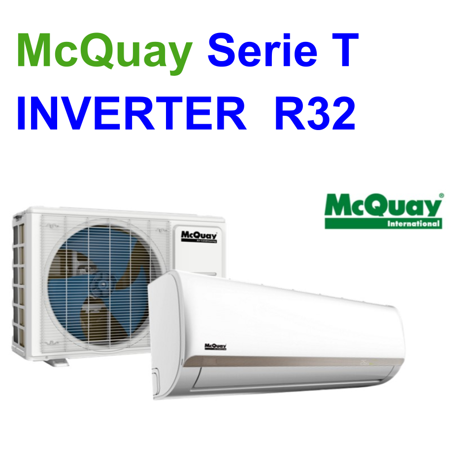 MINISPLIT MCQUAY INVERTER 12BTU  SEER 18 1TR Ph1 60Hz 220V R32