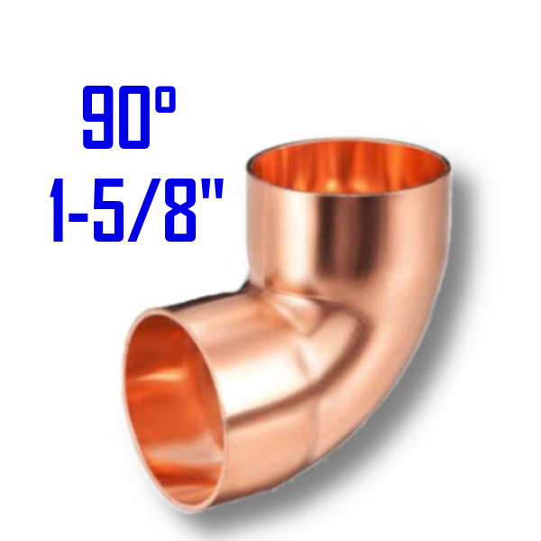 CODO DE COBRE 90°1-5/8" 
