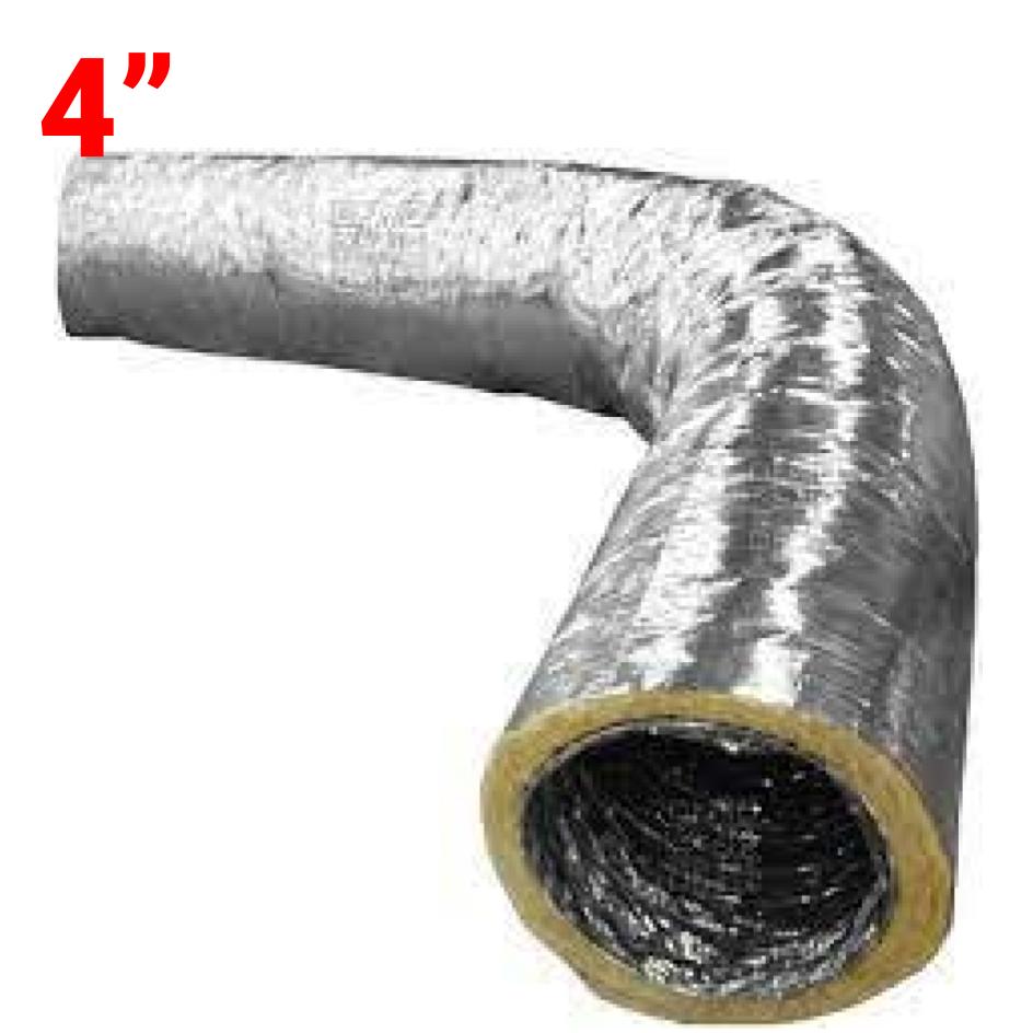 DUCTO FLEXIBLE DE 4" X 25FT