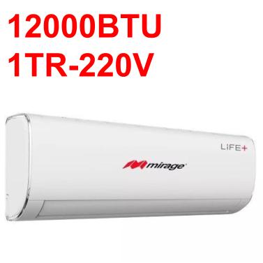 MINISPLIT ON/OFF MIRAGE XLIFE+ 12000BTU 1TR Ph1 60Hz 220V R410A SEER13