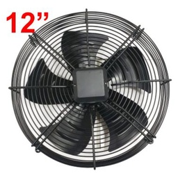 [MAX-12] MOTOR VENTILADOR AXIAL 220V 60HZ 1PH 4P IP54 12" SUCCION 1600RPM