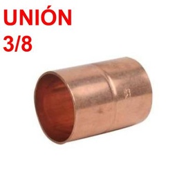 [UNI38] UNION DE COBRE SOLDAR 3/8"