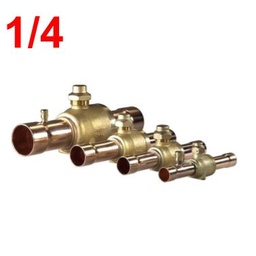 [QVB14] VALVULA DE BOLA 1/4" SOLDAR