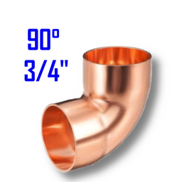 [CC34] CODO DE COBRE 90° 3/4"